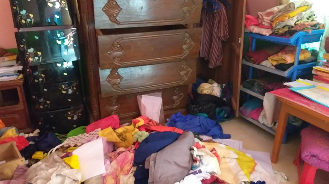 পুলিশের সহকারী উপপরিদর্শকের বাড়িতে চুরি